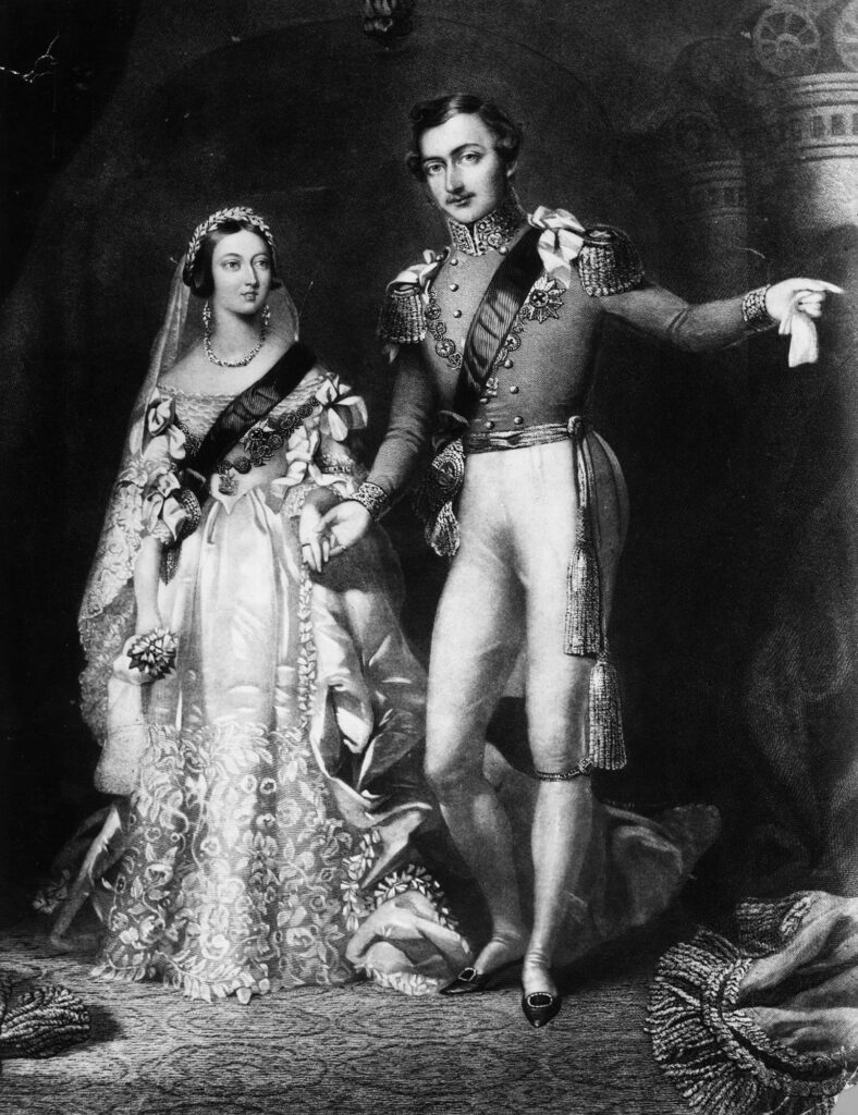 Queen Victoria and PRince Albert