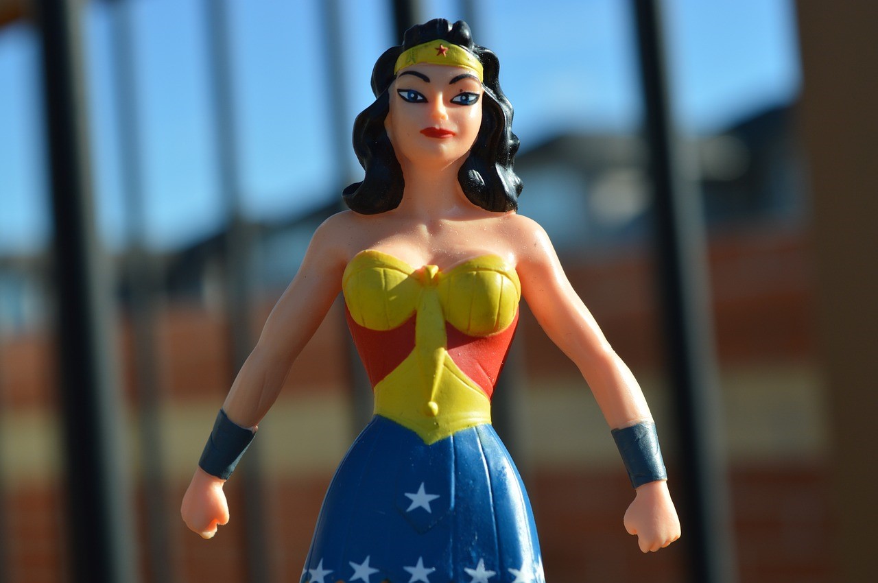 Wonder Woman in Legos
