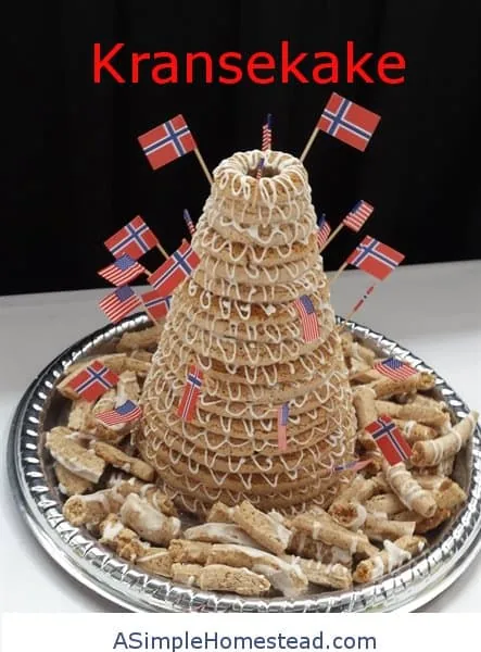 The Norwegian wedding cake--"A Simple Homestead"