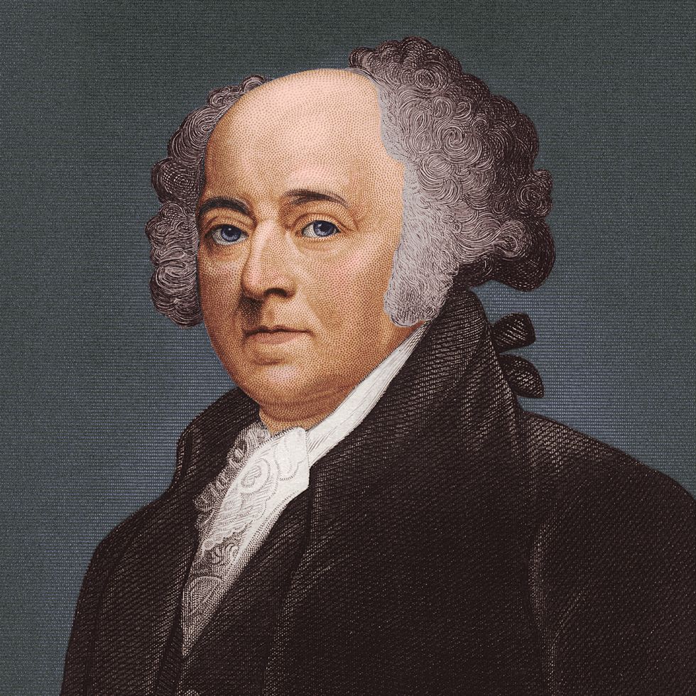 President John Adams Getty Images