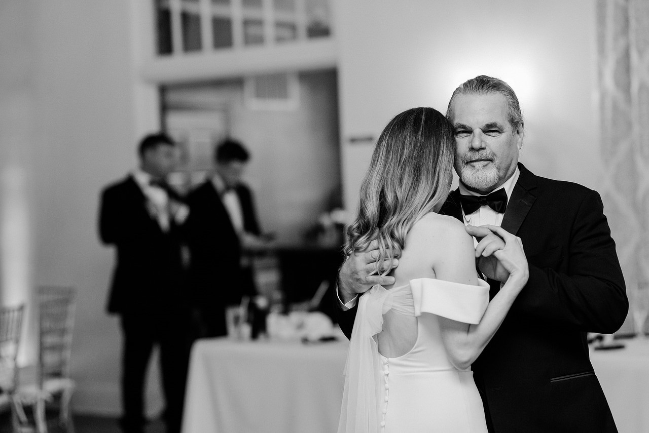 Father-daughter wedding dance