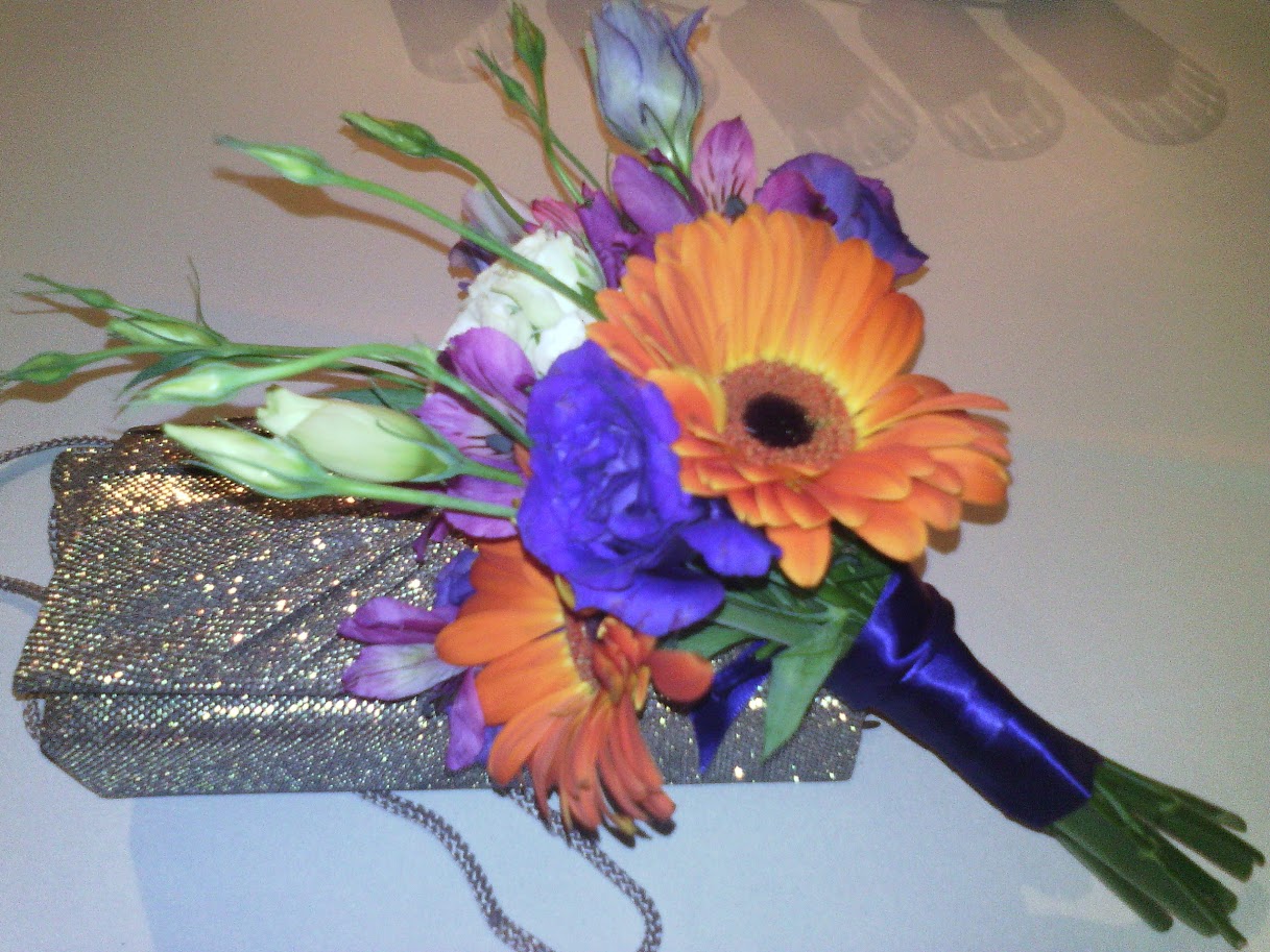 flowers for Saraj's October wedding by Kathy B.