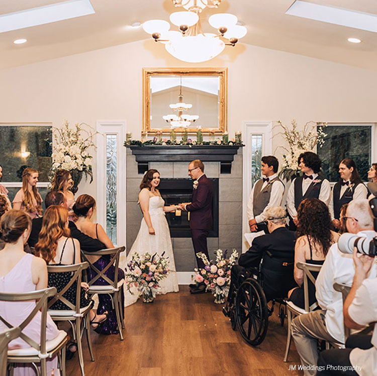 JM Weddings Photography The Fireside Room Wedding in Oregon City