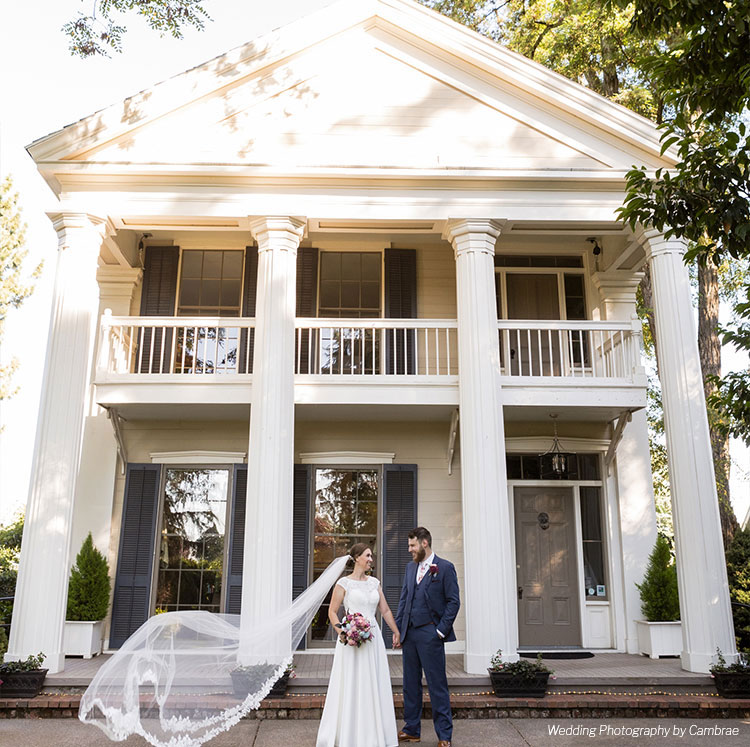 Wedding Photography by Cambrae The Front Lawn Oregon City Wedding Venue