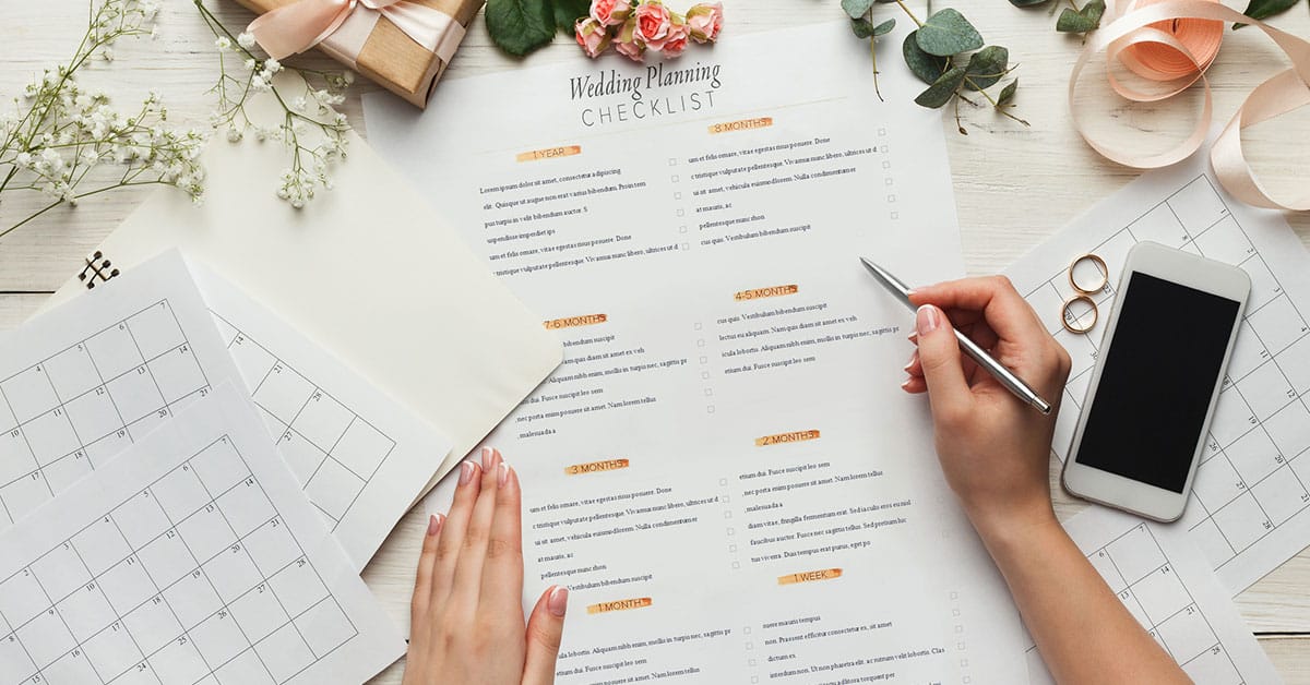 wedding planning checklist